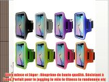 Pack de 8 Brassards de Sport en Neoprène pour Samsung Galaxy S6 / S6 Edge avec Compartiment