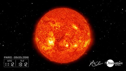 LUNDI 9 MAI , regarder Mercure devant le soleil