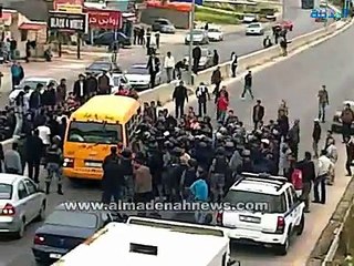 المدينة نيوز مشاجرة في جرش الاهلية 19 3 2013