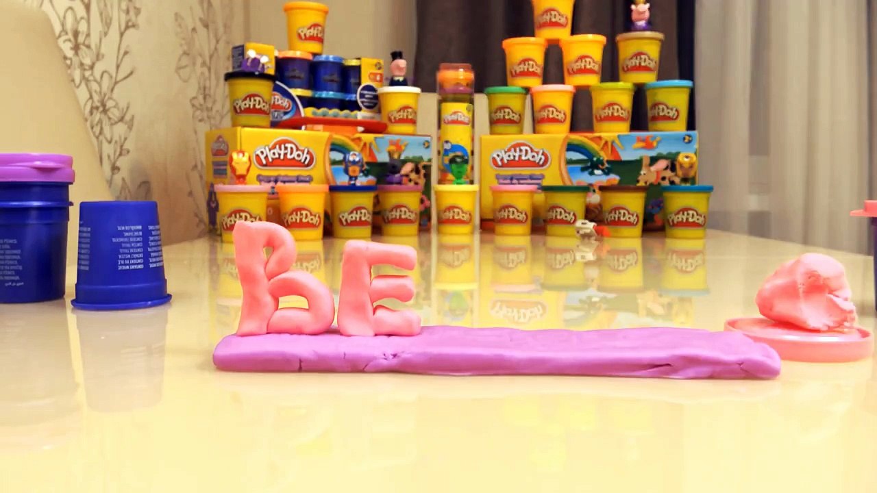 Peppa Pig Finger Family Song Nursery Rhyme Play Doh 4k