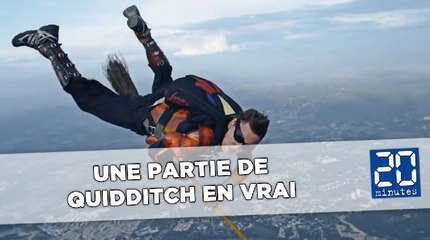 Une partie de Quidditch en vrai