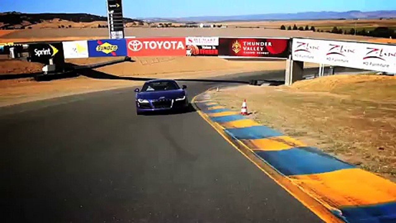 Hot Lap at Infineon Raceway in the Audi R8 V10 - Lead