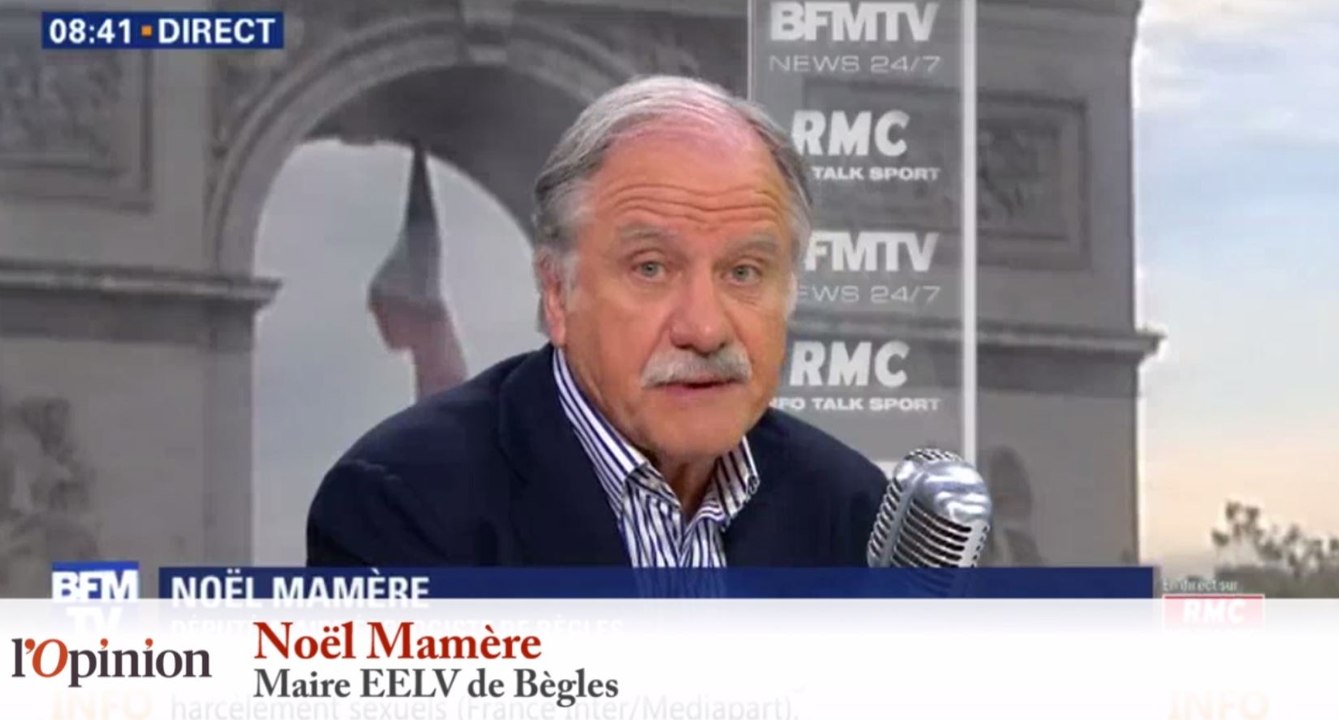 Noël Mamère (EELV) « J’éprouve un profond sentiment de malaise »