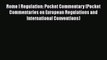 [Read book] Rome I Regulation: Pocket Commentary (Pocket Commentaries on European Regulations