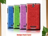 Coque de Stuff4 / Coque pour Sony Xperia E / Pack (7 pcs) / Motif médaillon Collection / par