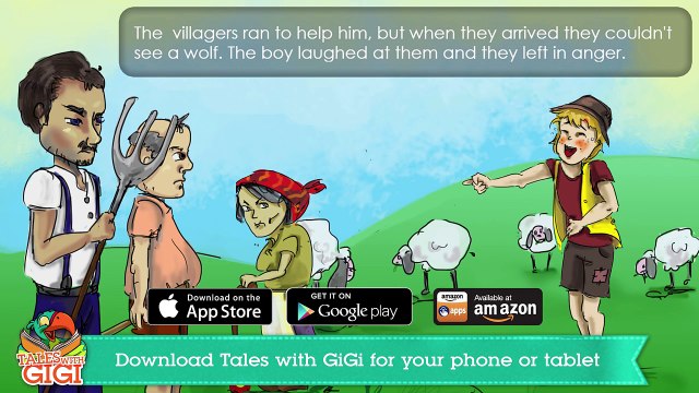 The Boy who cried Wolf - Fairy tales and stories for children