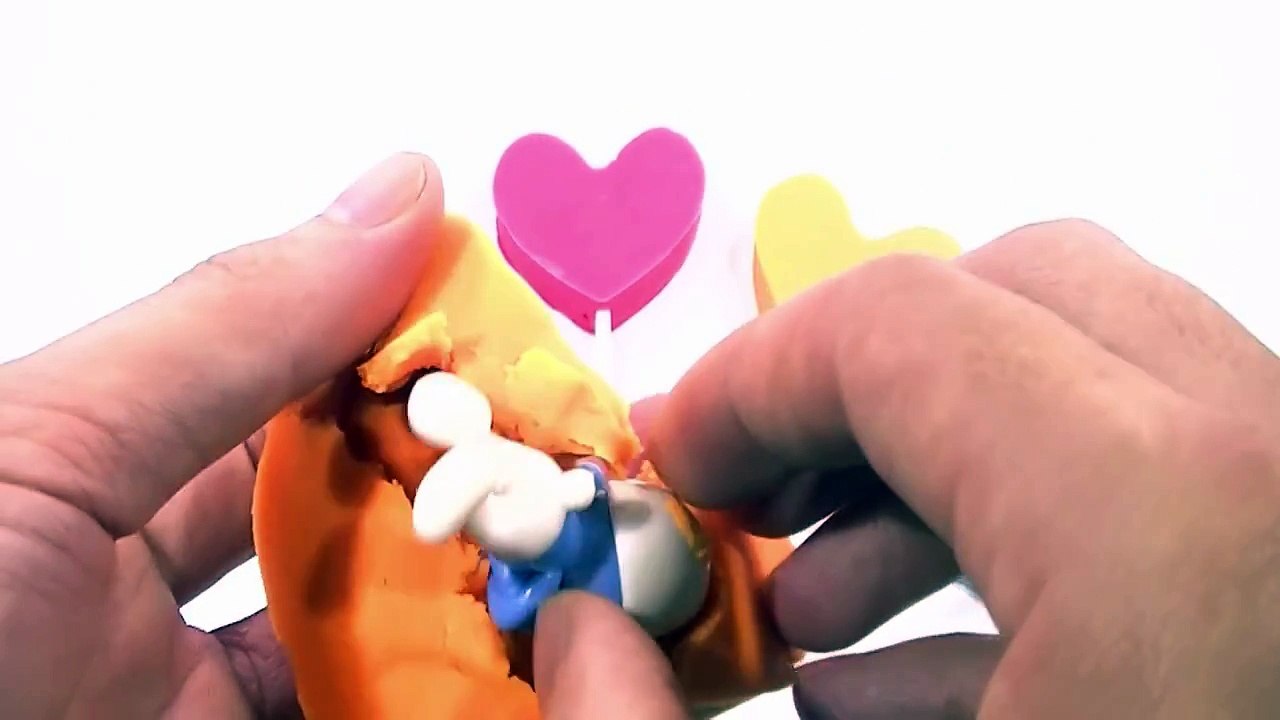 PLAY DOH strums EGGS SURPRISE GAMES TOYS!!! Kinder Lego surprise eggs Peppa Pig Español 20