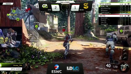 ESWC 2016 COD - Grand Final OpTic Gaming Vs Splyce Game 2 & 3 (FR)