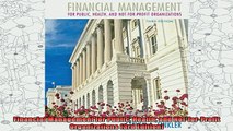 new book  Financial Management for Public Health and NotforProfit Organizations 3rd Edition