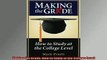 READ book  Making the Grade How to Study at the College Level Full EBook