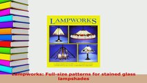 PDF  Lampworks Fullsize patterns for stained glass lampshades Ebook