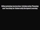 [Read book] Differentiating Instruction: Collaborative Planning and Teaching for Universally