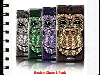 Coque de Stuff4 / Coque pour Sony Xperia V/LT25i / Singe-8 Pack / Motif Animaux Aztec Collection