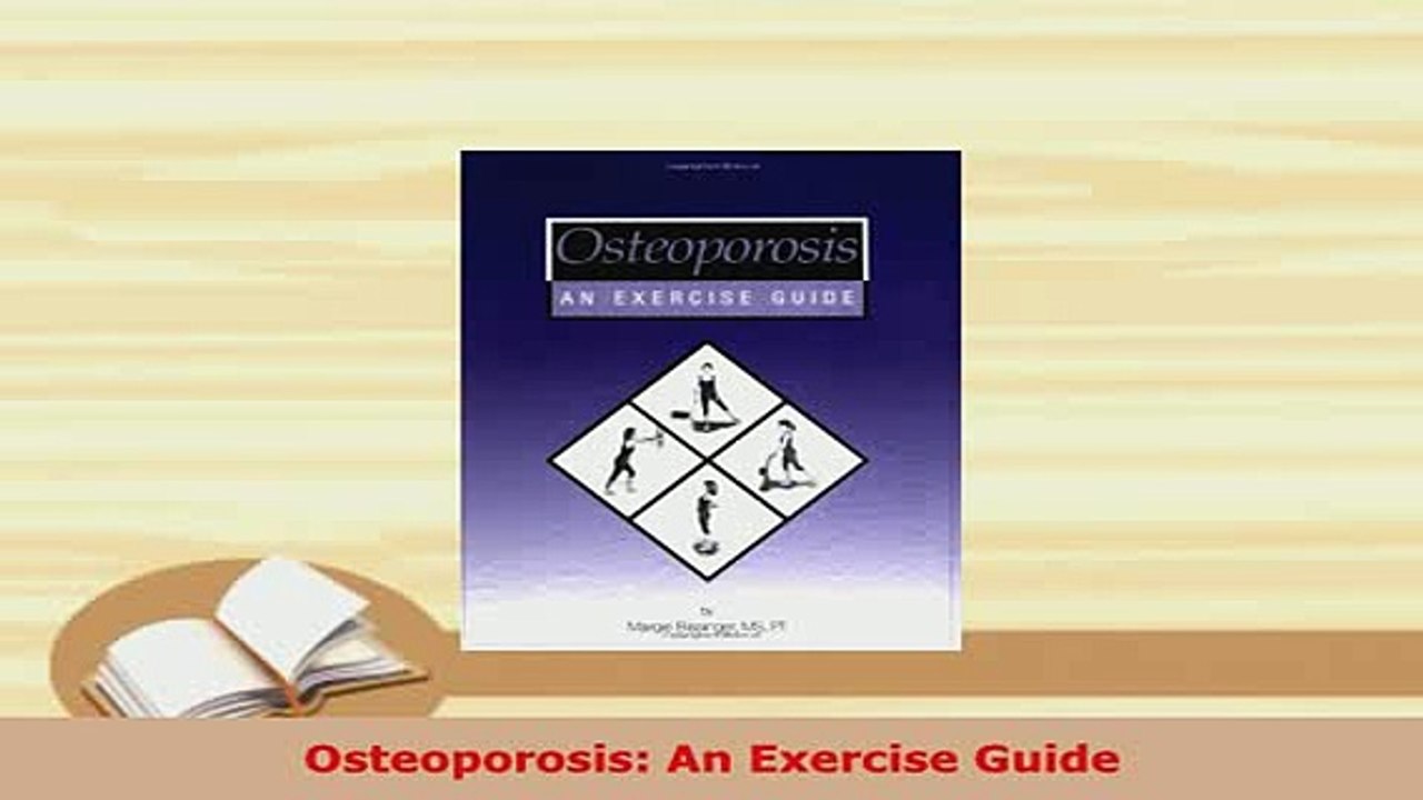 Download  Osteoporosis An Exercise Guide Free Books