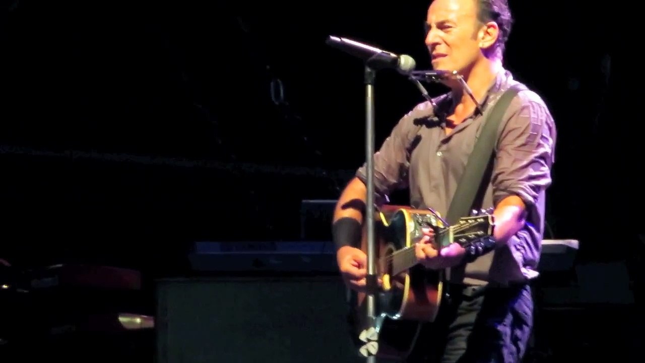 Bruce Springsteen Thunder Road Belfast, 20th July 2013