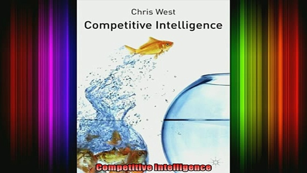 READ book  Competitive Intelligence  FREE BOOOK ONLINE