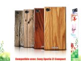 Coque de Stuff4 / Coque pour Sony Xperia Z1 Compact / 7 Pack / Motif Grain de Bois Collection