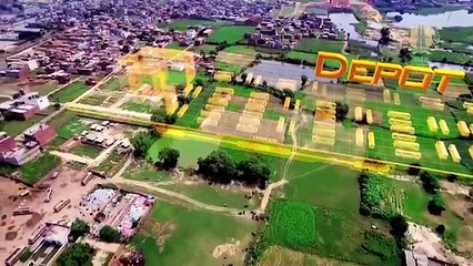 3D View of Orange Line Metro Train Lahore