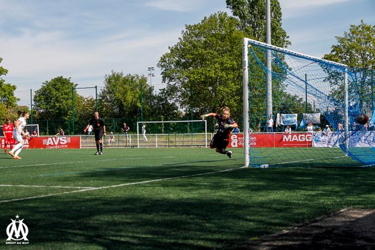 D2 féminine - Dijon 0-2 OM : le but de Caroline Pizzala (53e sp)