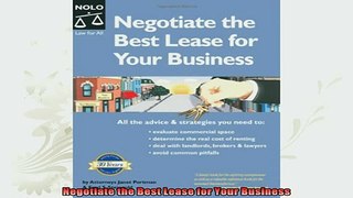 read here  Negotiate the Best Lease for Your Business