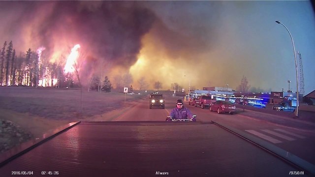 Les incendies impressionnants de Fort McMurray (Canada)