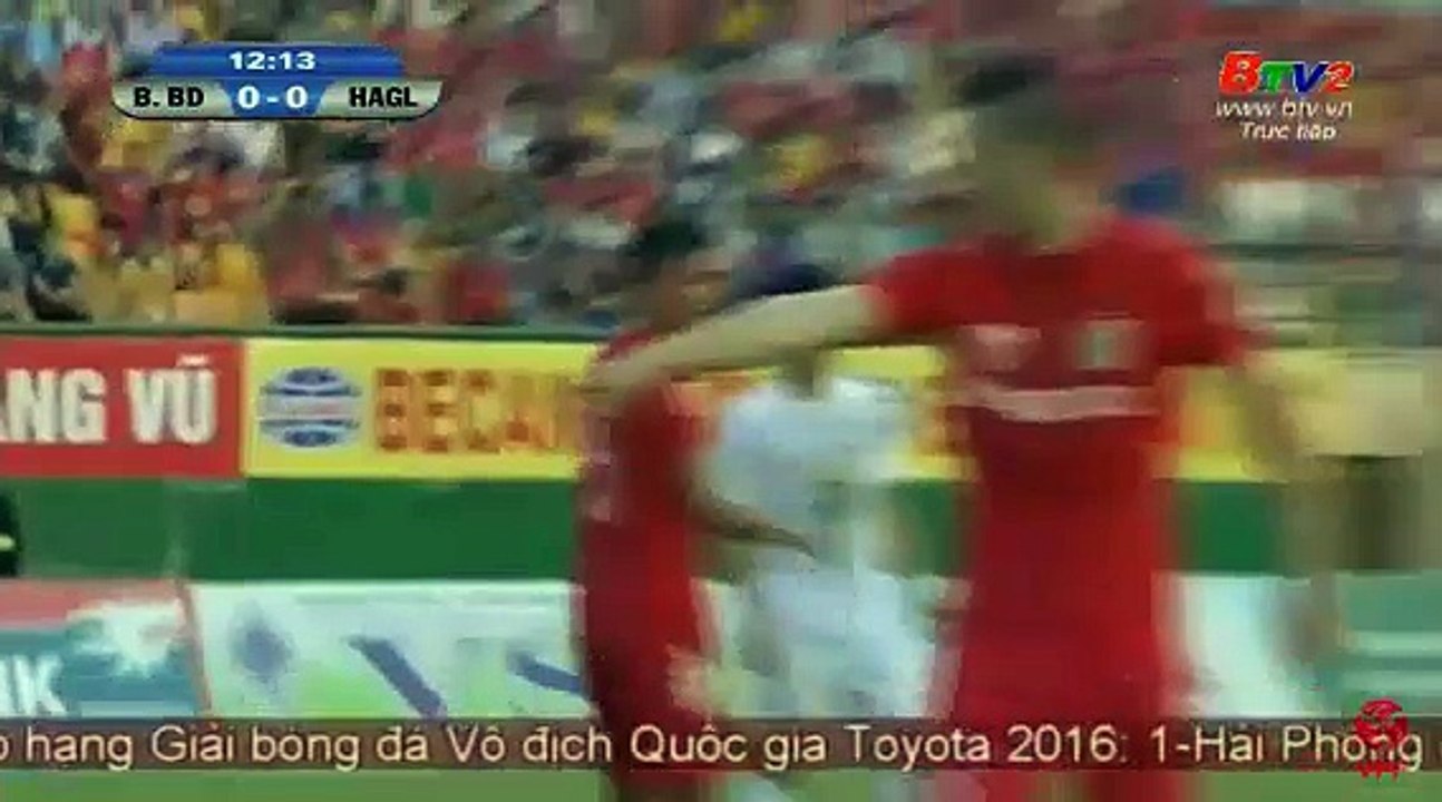 B.Bình Dương 5-0 HA.GL (V-League) VIDEO bàn thắng 08/05/2016