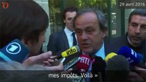 Suspendu par la FIFA, Michel Platini démissionne de la présidence de l'UEFA