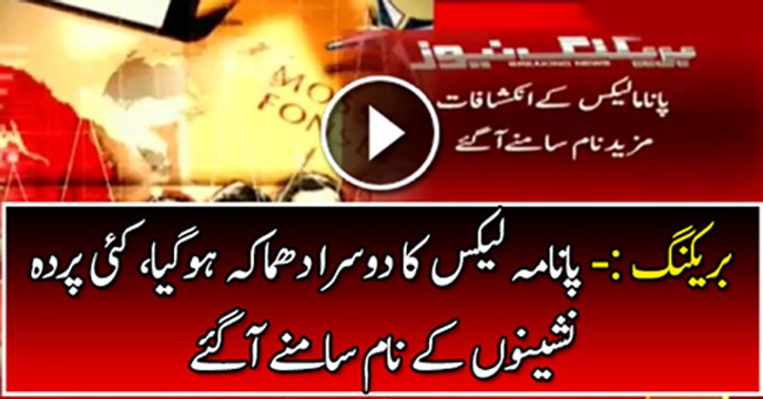 Panama Papers 2nd List Released More Pakistanis Names Added In List