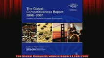 READ book  The Global Competitiveness Report 20062007  FREE BOOOK ONLINE