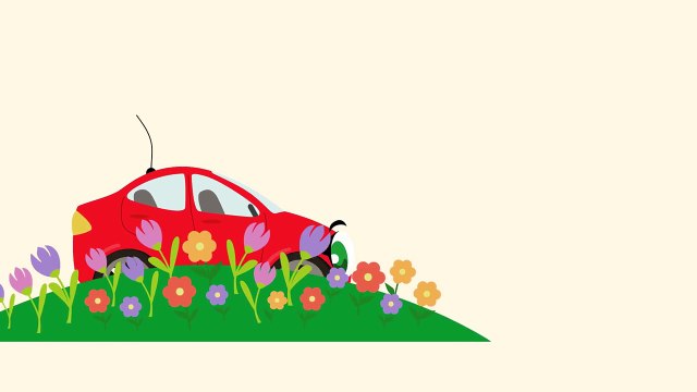 БИБИКА - Кролик, Лиса, Волк и Медведь - Развивающий мультик для детей про машинки и животных