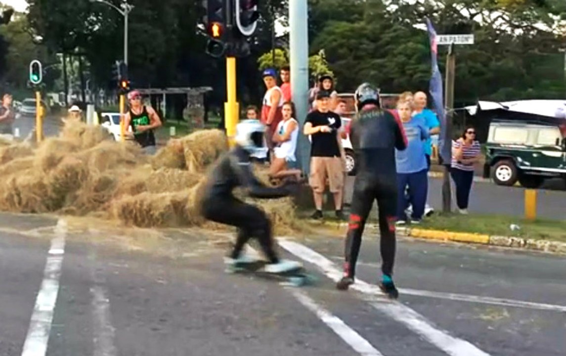 Brutal Downhill Longboarding Wreck