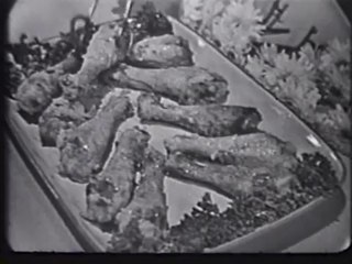 1955 SWANSON FROZEN CHICKEN DRUMSTICKS COMMERCIAL - BOB CROSBY