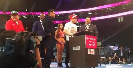 Canelo Alvarez say Golovkin can touch his 'balls' in bizarre call-out following