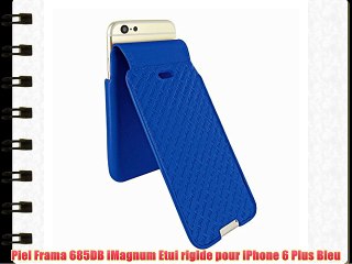 Piel Frama 685DB iMagnum Etui rigide pour iPhone 6 Plus Bleu