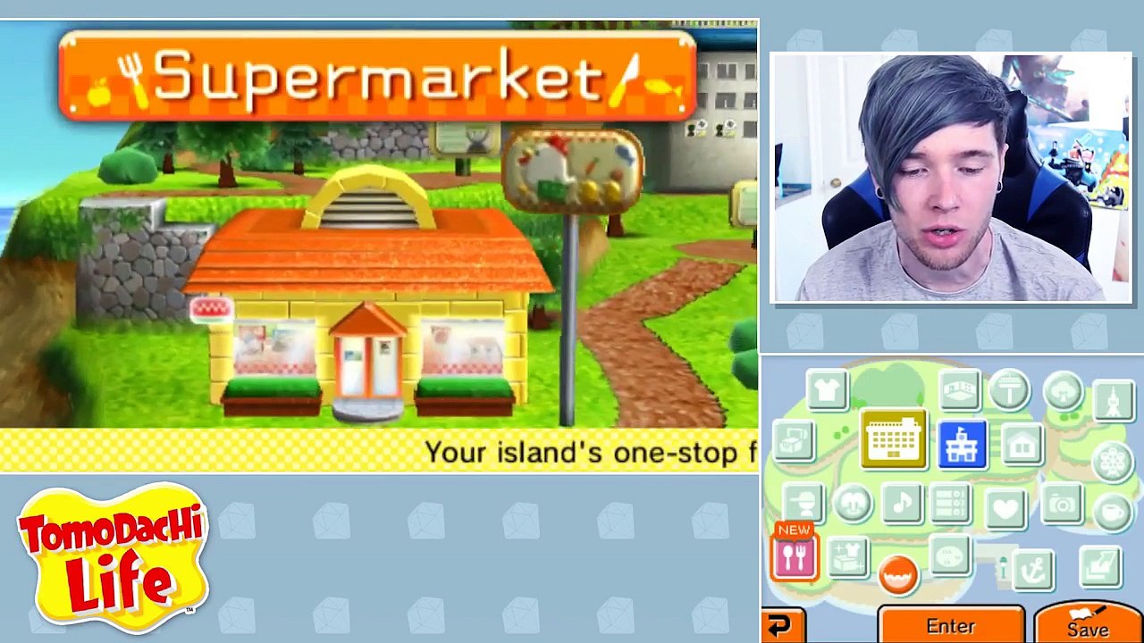 DANTDM NEW APARTMENT TOUR!! | Tomodachi Life #2