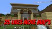 Redstone House Map | Minecraft Pe 0.14.2 / 0.15.0 | Casa Con Mecanismos De Redstone