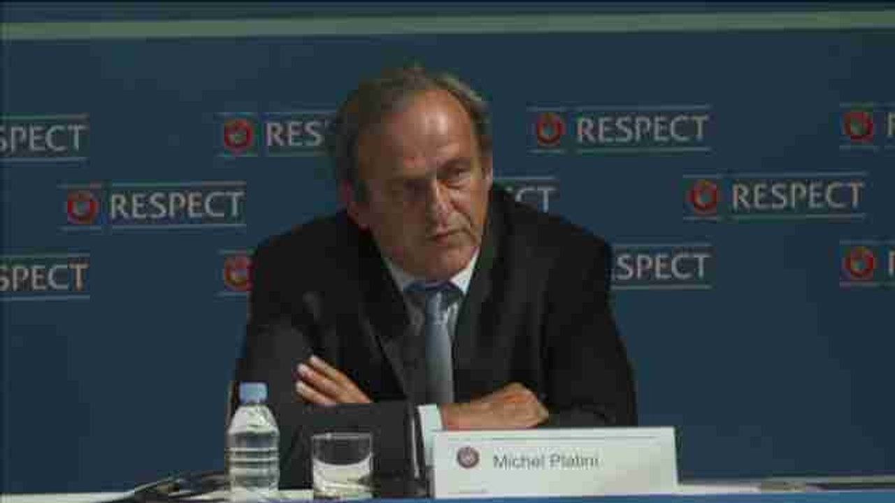 Michel Platini dimite como presidente de la UEFA