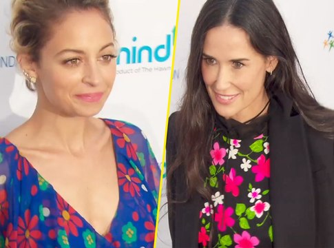 Nicole Richie VS Demi Moore : qui porte le mieux la robe fleurie ?