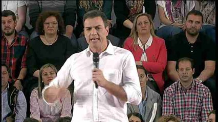 Sánchez: Los que bloquearon el reloj del cambio lo pagarán en las urnas