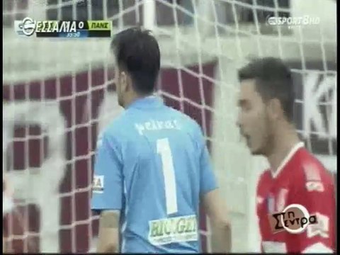 31η ΑΕΛ-Πανσερραϊκός 1-0 2015-16 Στιγμιότυπα (Στη σέντρα Τv thessalia)