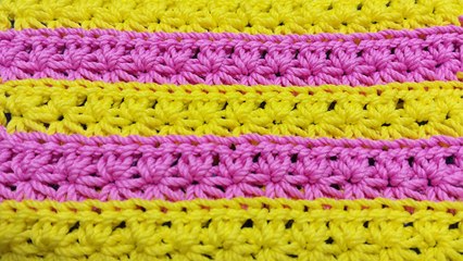 Cara Merajut Motif Bintang