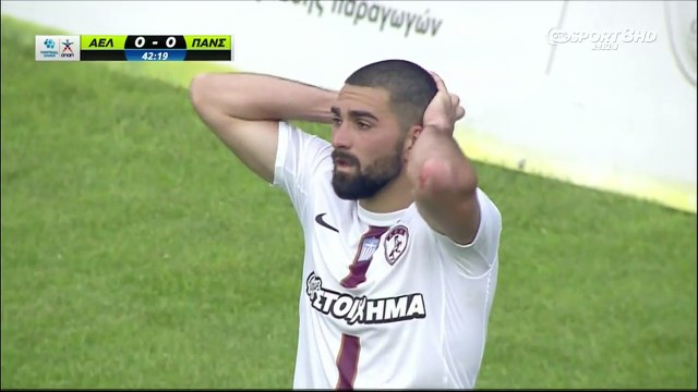 31η ΑΕΛ-Πανσερραϊκός 1-0 2015-16 Μεγάλη ευκαιρία από Μαρουκάκη