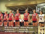 SFU Clan vs. Calgary Dinos Womens Volleyball