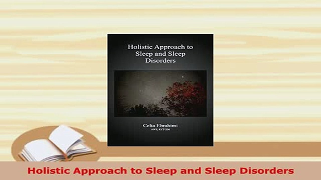 Download  Holistic Approach to Sleep and Sleep Disorders Read Online