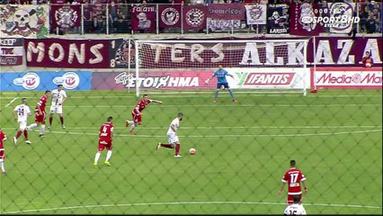 31η ΑΕΛ-Πανσερραϊκός 1-0 2015-16 Το δοκάρι του Μαρουκάκη