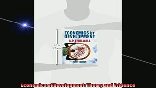 FAVORIT BOOK   Economics of Development Theory and Evidence  FREE BOOOK ONLINE