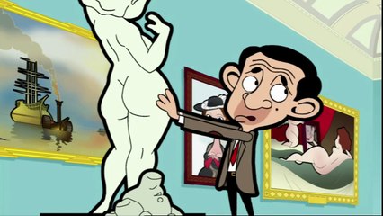 Mr Bean - Bean pursues an art thief to France