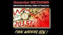 2015 World Stock Market CRASH Begins and a Gold Silver Price Explosion / Bo Polny