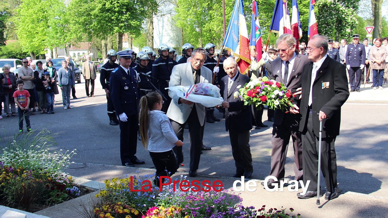 Commémoration du 8 mai à Gray