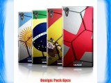 Coque de Stuff4 / Coque pour Sony Xperia T3 / Pack 8pcs / Nations de Football Collection